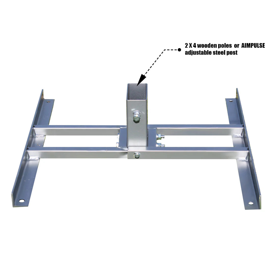 H-Shaped Steel Target Stand Base