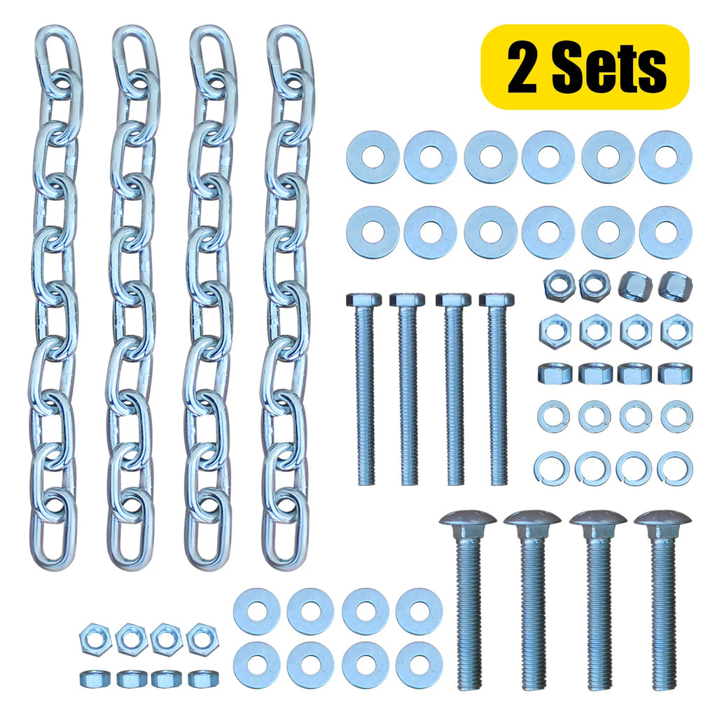 Steel Target Hanging Chain Mounting Kit – 2 Sets