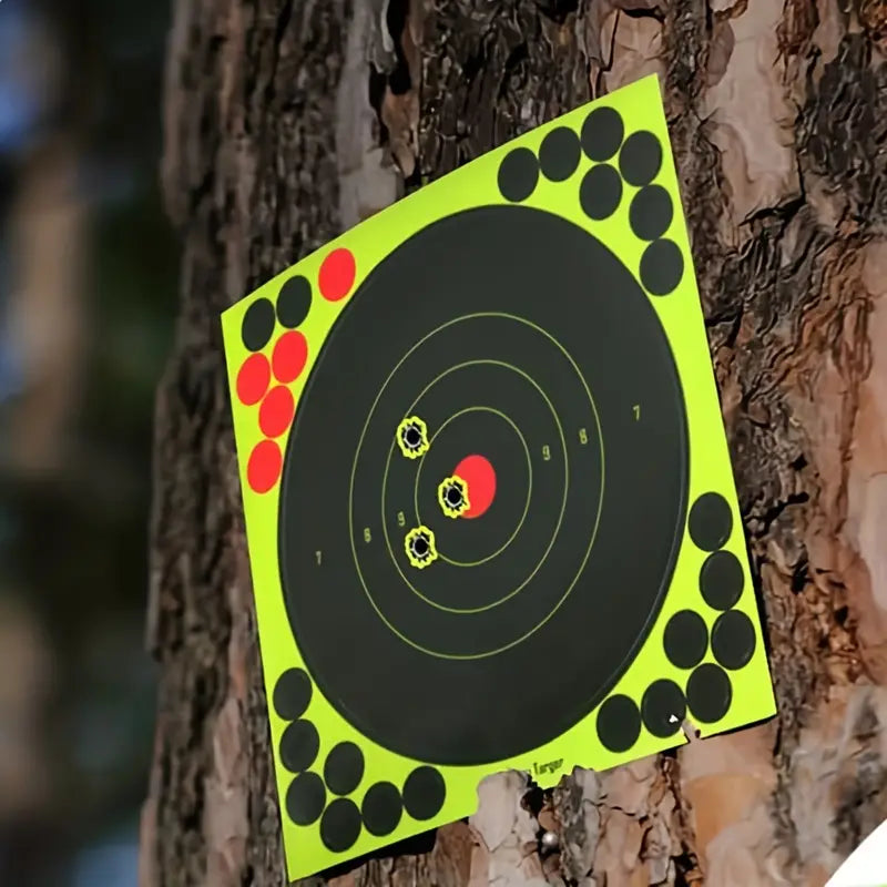 8" X 8" Splatter Target Sticker - 25PK