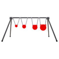 Training Target System – Complete Set with Stand, Chains & 4 AR500 Steel Targets
