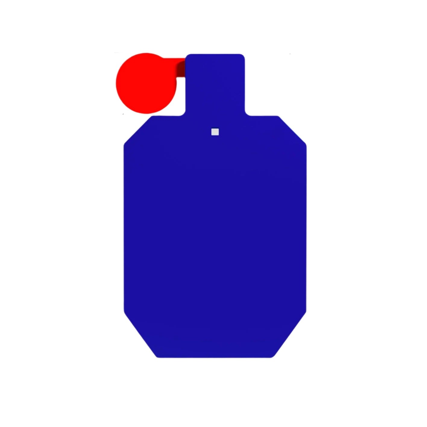 20" x 12" x 3/8" AR500 Steel Hostage Shooting Target