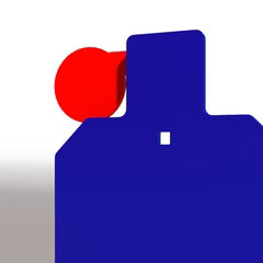 20" x 12" x 3/8" AR500 Steel Hostage Shooting Target