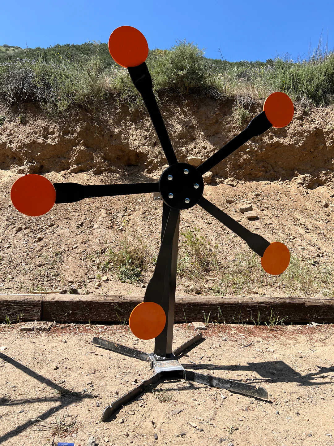 Texas Star Shooting Target – 8" x 3/8" AR500 Steel